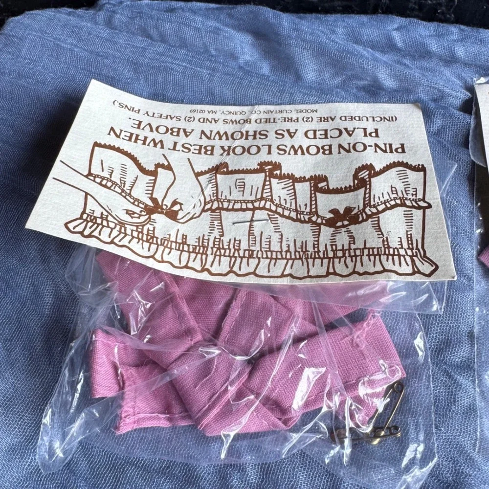 Model Curtain Co. vintage pink